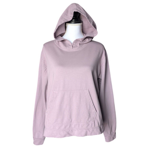 American Giant Dusty Purple Supima Cotton Pullover Hoodie Size Large Hood Modal - Picture 1 of 6